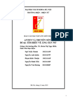 1. BTL nhóm 6 Ăng ten và Truyền sóng - Ăng ten nơ