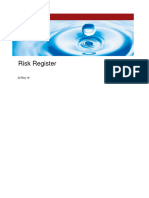 Risk Management - Appendix 7.1 - Project Risk Register Template - v2.0