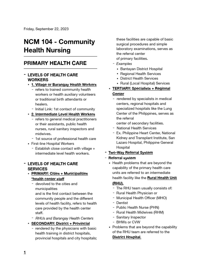 104 WK3 Primary Healthcare, 4MULA 1+,UHC PDF Health Care