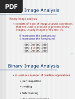 Binary Image Analysis