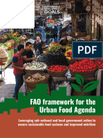 FAO Framework For The Urban Food Agenda