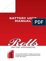 Rolls Battery User Manual