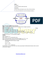 Chapter 4 - Principle of Mathematical Induction Revision Notes