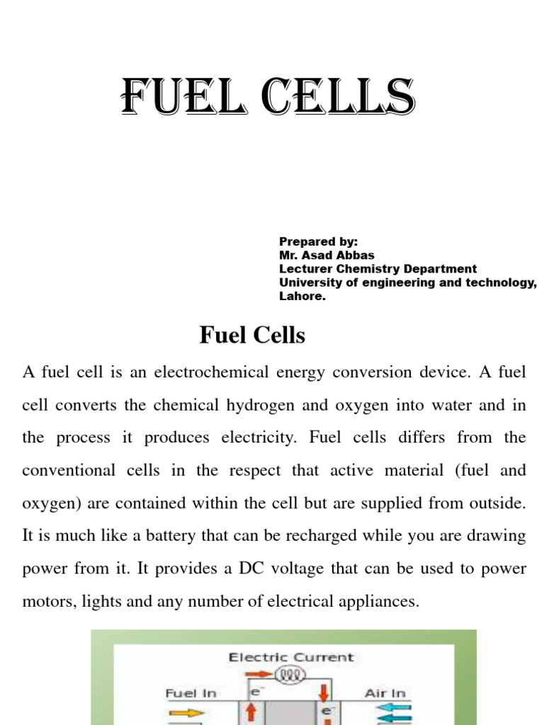 Fuel Cells PDF