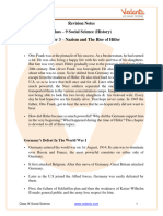 Nazism and the Rise of Hitler Class 9 Notes CBSE History Chapter 3 (PDF)