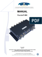 Manual Falcon f-503 - Radio Zeeland DMP