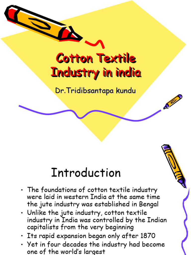 1574037361cotton Textile Industry | PDF | Cotton Mill | Cotton