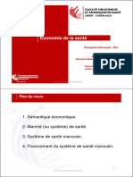 Cours Économie Santé FSTS