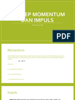 Konsep Momentum Dan Impuls