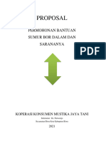 Proposal Sumur Bor