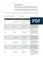 Google Sheets Function List - Google Docs Editors Help