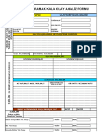 F.R-11.2 Ramak Kala Olay Bildirim Formu