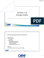 1.4 Energy Audits