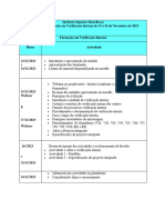 Programa de Formacao - Licenciaturas Combinadas