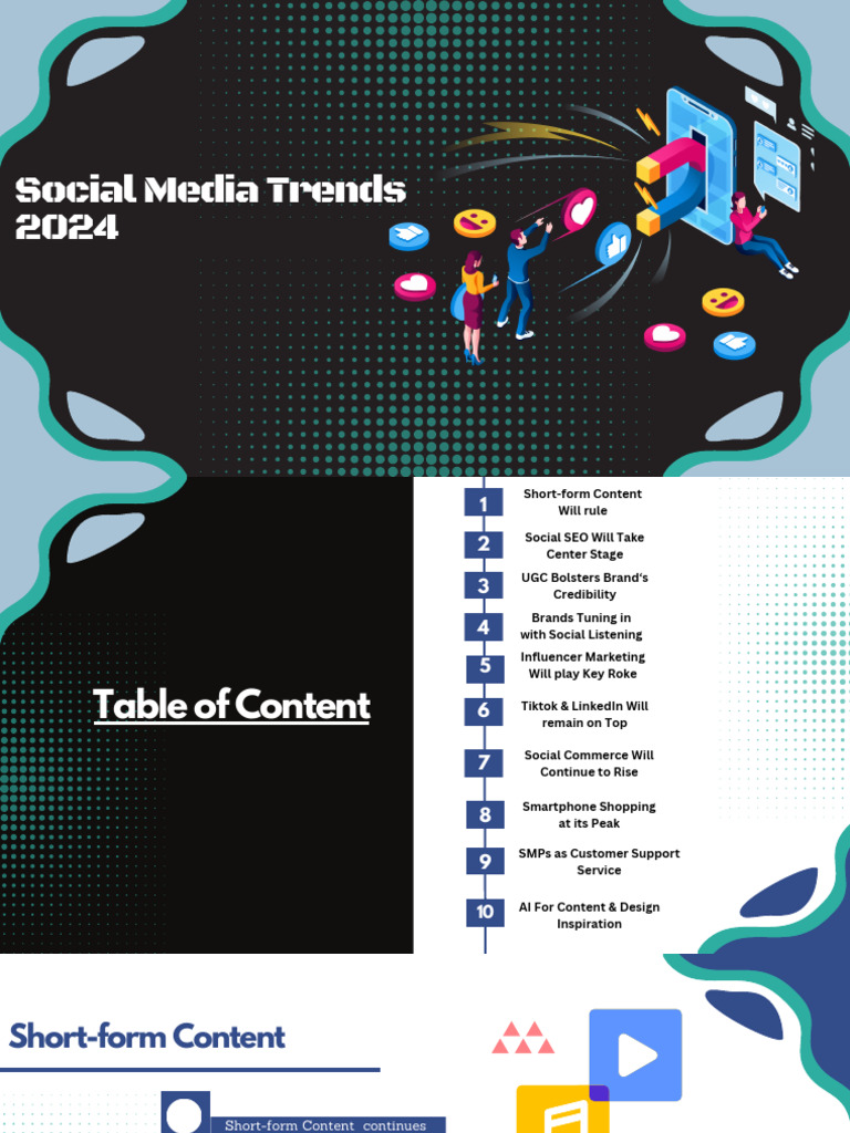 Social Media Trends 2024 (Sheraz Hussain) Document PDF