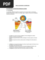 TEMA 2 La Geosfera y La Hidrosfera 1º ESO