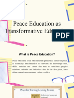 Group 1 Peace Education