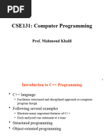 02 Basic Elements of C++, Experssions