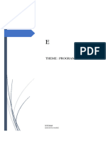 programmation dynamique