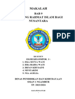 Makalah Rahmat Islam Bagi Nusantara