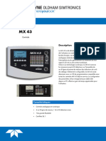 Centrale de Détection MX43