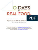 Original 100 Days of Real Food Blog Series