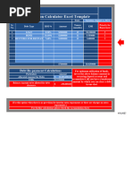 Debt Reduction Calculator Excel Template