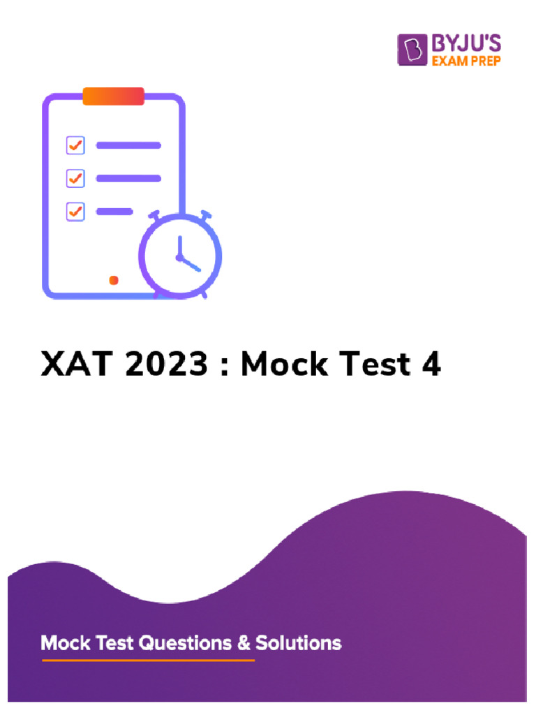 Xat 2023 mock test 4 pdf socrates s ren kierkegaard