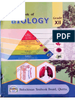 Balochistan 12 Biology Quetta Board Class PDF Text Book New Edition