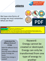 Lesson 1 Energy Systems