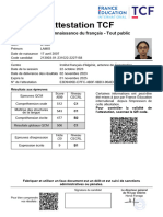 Candidat 2227158 - Attestation