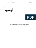 Bus Ticket Reservation
