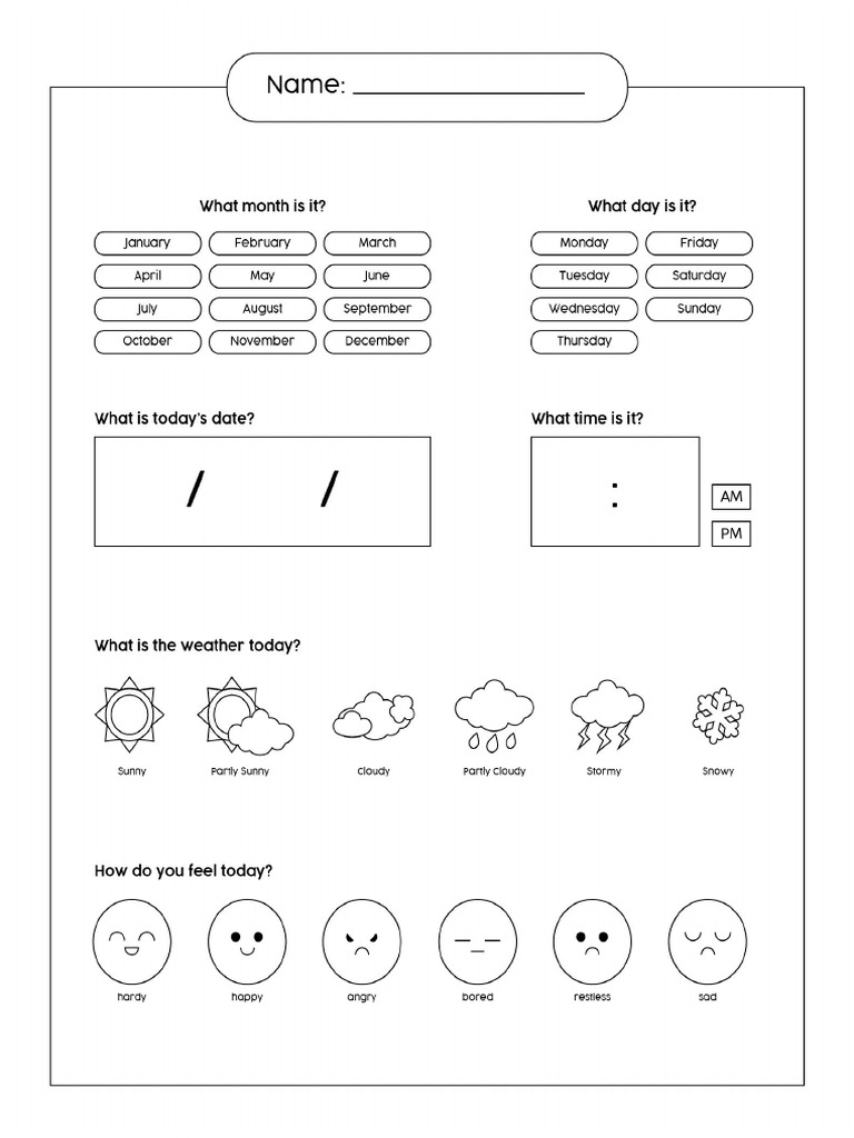 Free Printable Weather Calendar 224893.Jpg | PDF