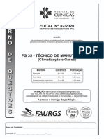 2020 - 20211124164834 - PS 35 - TÉCNICO DE MANUTENÇÃO III (Climatização) - 40q