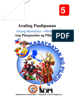 AP5 Q1 Mod2 Ang Pinagmulan NG Pilipinas v5