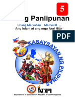 AP5 Q1 Mod8 Ang Islam at Ang Mga Aral Nito v5