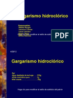 Gargarismo Hidroclórico