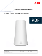 9AKK107046A4620 - ABB Ability Smart Sensor Bluetooth Gateway - Installation Manual - CassiaX1000 - RevL