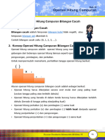 Materi MAT Bilangan Cacach Hitung Campuran