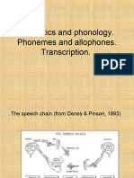 2 Phonetics, Phonology, Transcription