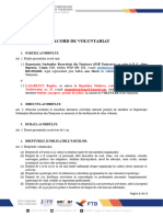 Acord de Voluntariat (Exemplu)