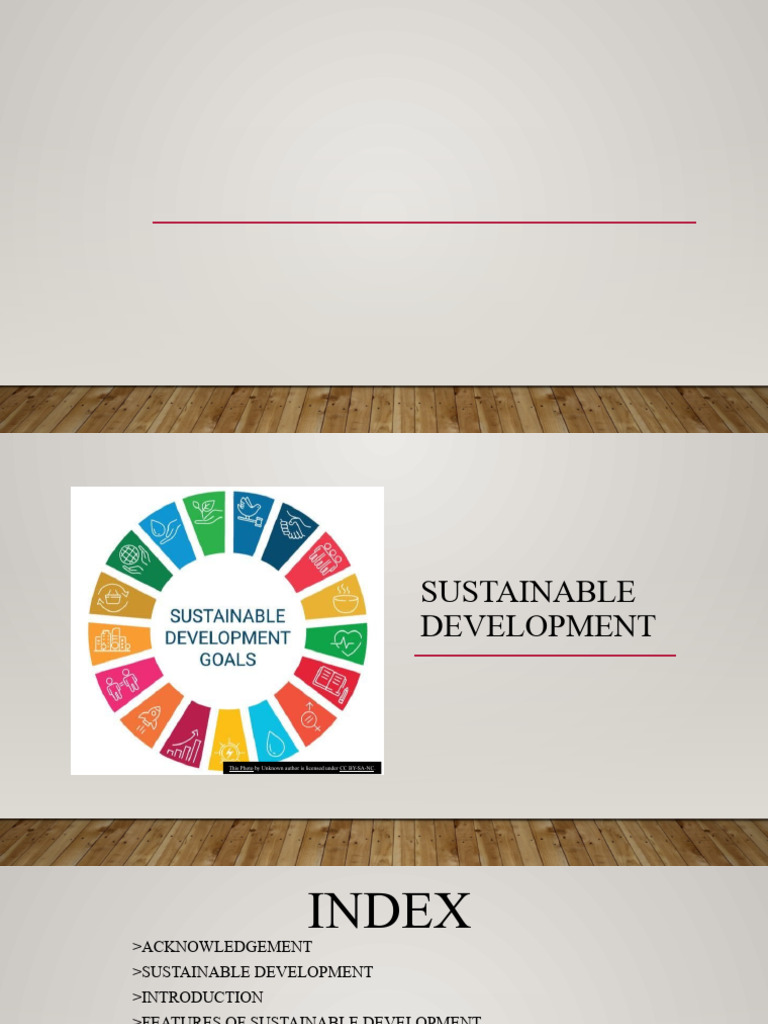 Sustainable Development Meet | PDF