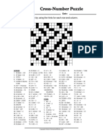 Copia de WorksheetWorks - CrossNumber - Puzzle - 2