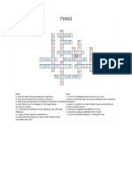 Fungi Crossword Puzzle