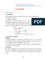 Résumé Chapitre2 Systemes Hydrauliques Et Pneumatiques