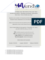 Doi: Url: Código UNESCO: 5303 Contabilidad Económica Tipo de Investigación: Artículo de Investigación