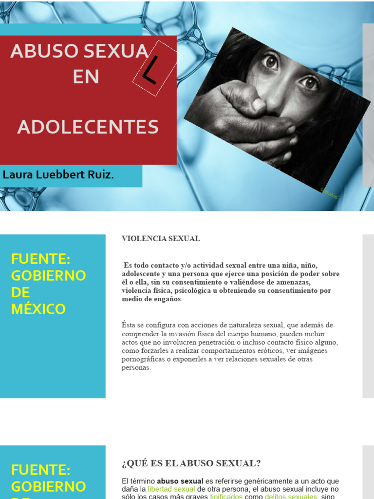 Abuso Sexual en Adolescentes: Impacto y Consecuencias | PDF | Abuso ...