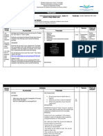 Planificacion Bachillerrato Lesson 1 Modulo 4 Fecha 25 de Septiembre de 2022