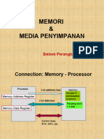 Pertemuan 6 - 7 - Memori Dan Media Penyimpanan