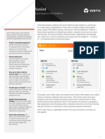 Vertiv Power Assist Data Sheet SL 70602